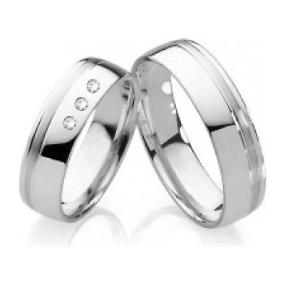 Altar ocelové snubní prsteny ALOC1006