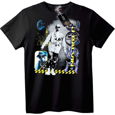 NOONEBRAND Тениска T-Balvin Urban Street - 2XL, Black