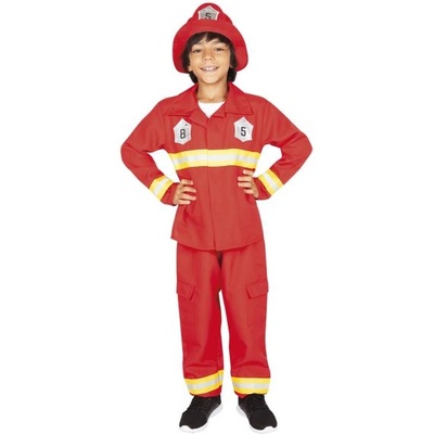 Rubies Детски костюм на пожарникар размер (98-104см)
