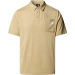 The North Face Мъжка спортна тениска The North Face New Tanken Polo Sport shirt - Khaki Stone - размер M (216-7980-0113)