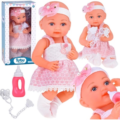 JOKO s cumlíkom a fľašou 36cm ružová