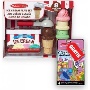 ПРОМОЦИЯ: Комплект за сладоледени топки Melissa & Doug + Water WOW оцветяване с вода приказки БЕЗПЛАТНО (AS_6074871_6074889)