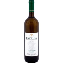 Pavelka a Syn Veltlínske Zelené Neskorý Zber 12,5% 0,75 l (čistá fľaša)