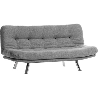 Asir Двуместен разтегателен диван bina светлосив (as3201)