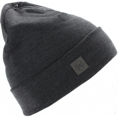 Buff Heavyweight merino Wool Hat solid grey