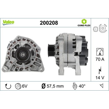 generátor VALEO 200208