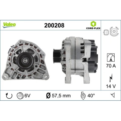 generátor VALEO 200208