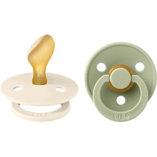 Bibs Colour anatomické cumlíky kaučuk 2ks Ivory Sage