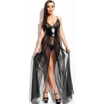 Underwear City C&City Еротична нощница 2A024 - Черна #323508 (323508_Черно)