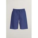 GANT SHIELD COTTON SLUB shorts DUSTY NAVY