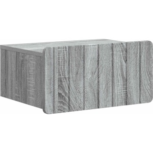 vidaXL Спален шкаф с монтаж на стена Сива сонома 49 x 34, 5 x 24 см (898287)