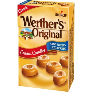 STORCK Оригинални кремообразни бонбони Storck Werther's без захар 42 г