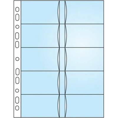 Bantex Závěsný obal Bantex - A4 silný / obal na 20 ks vizitek / 10 ks