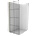 Mexen Kioto L душ параван Walk-in 80 x 200 cm, черна решетка, златна - 800-080-103-50-77 (800-080-103-50-77)
