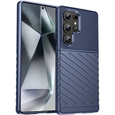 HQWear Силиконов брониран кейс Thunder Case Samsung Galaxy S25 Ultra - син (5907769368264)