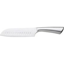 Bergner Kuchyňský nůž Santoku nerezová ocel stříbrná 17,5 cm