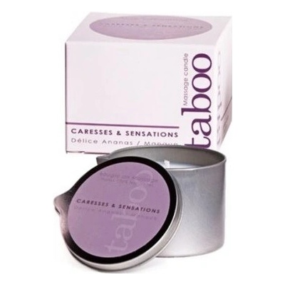 Svíčka masážní RUF Taboo CARESSES & SENSATIONS 160 g