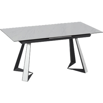 Carmen Разтегателна трапезна маса adam l - бяла (3531011)