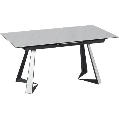 Carmen Разтегателна трапезна маса adam l - бяла (3531011)