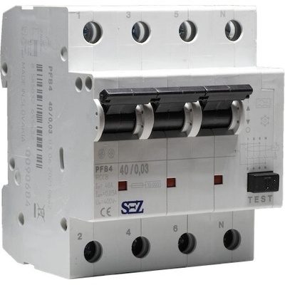 SEZ 4P 40A 300mA PFB4 40/0.3