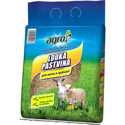 AGRO Trávna zmes LUKA, PASTVINA 2kg