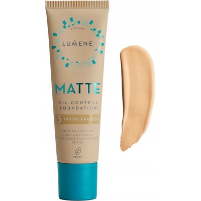 Lumene Blur 3 Fresh Apricot podkladová báze na obličej 30 ml