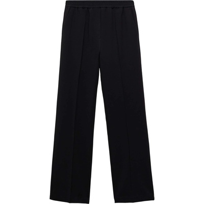 MANGO Панталон с ръб 'charli' черно, размер xs