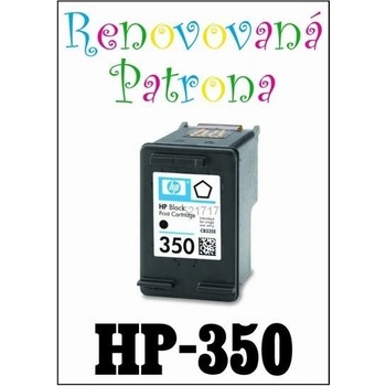 HP 350XL černá - renovované