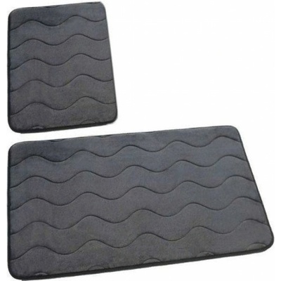 Praktik Sumba tmavě šedá vlnky 75x45cm + 45x35cm – Zboží Dáma