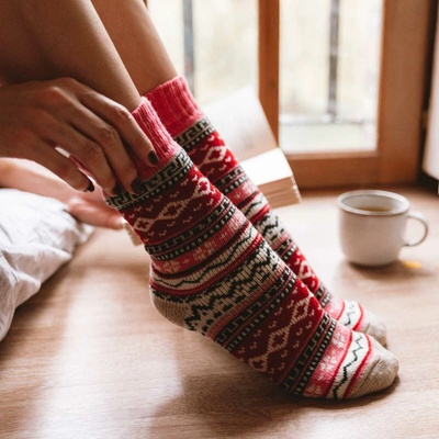 Nordic Socks Merino Ida Burgundy