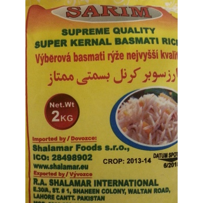 Sarim, Basmati rýže 2 kg