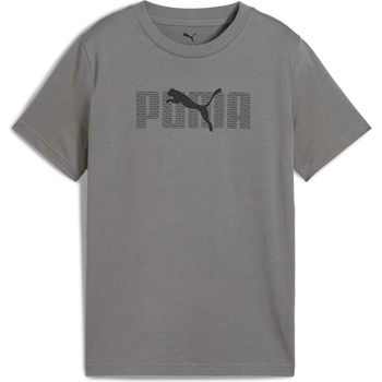 Puma Essentials Logo Lab Tee sivá