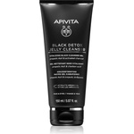 APIVITA Cleansing Black Detox Jelly Cleanser почистващ гел с активен въглен 150ml