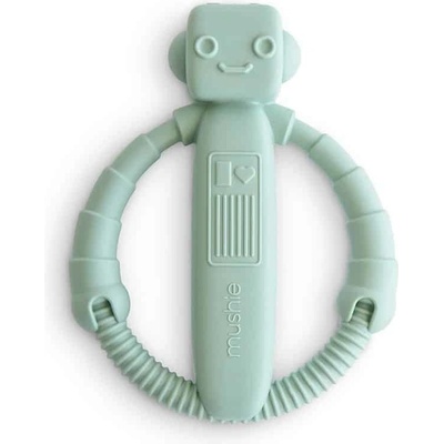 Mushie hryzadlo s hrkálkou robot cambridge blue