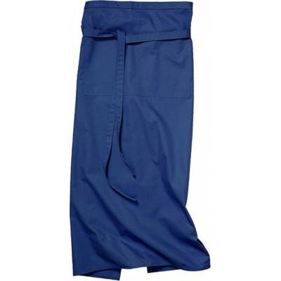 CG Workwear Gastro zástěra Roma odolná proti pomačkání 100 x 100 cm modrá bugatti 100 x 100 cm CGW1260