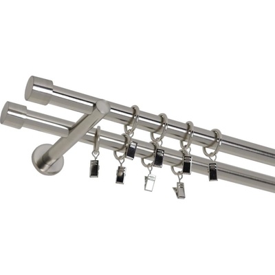 Urbánek Garnýže kovové OP 19mm DUO nerez Válec 300 cm standard