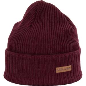 Sätila Зимна шапка (beanie) Sätila Fors Brown Label Beanie - Dark Wine Red - размер One Size (204-9488-0911)