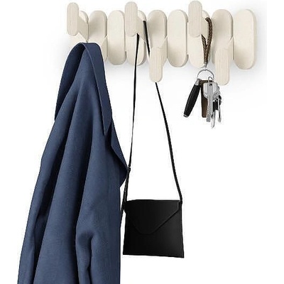 Umbra hk ltd (Канада) Закачалка за стена umbra tempo с 6 бр. куки - цвят пясък (umbra 1022941-1313)