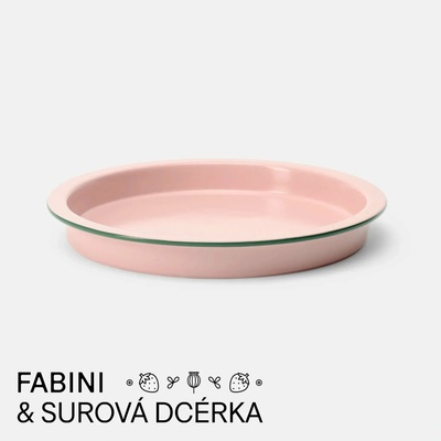 FABINI & Surová dcérka ø 28 cm Kameninová forma růžová