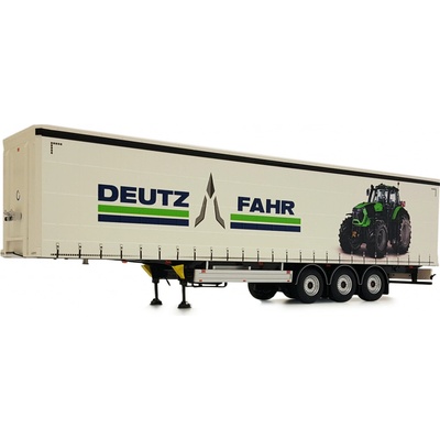 MarGe Models Pacton plachtový návěs Deutz-Fahr 1:32