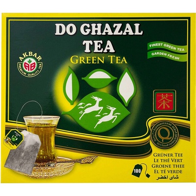 Akbar Brothers Do Ghazal Zelený čaj 100 x 2 g