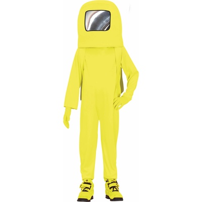 Fiestas Guirca Детски костюм - Among Us жълт Размер - деца: M: 115-123 см