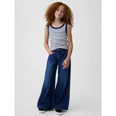 GAP detské džínsy Low Rise Baggy Tmavomodrá