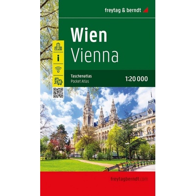 Vídeň 1:20 000 / kapesní atlas