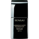 Sensai Luminous Sheer tekutý rozjasňujúci make-up SPF15 LS204.5 Warm Beige 30 ml