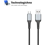 DeTech Кабел DeTech DE-43m2 Micro USB 3m Black (40262)