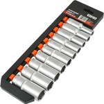 VERKE Комплект дълги вложки 1/2" 10-24mm 10бр 66310 (V39103)