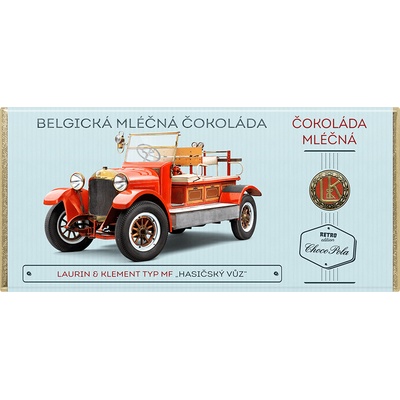 Choco Pola L&K typ MF hasičský vůz mléčná 100 g