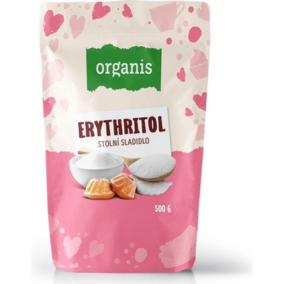 Organis Erythritol 500 g – Zboží Mobilmania