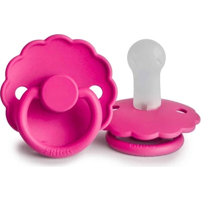 Friggg Daisy kaučuk cumlík Fuchsia 1 ks